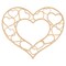 Heart Frame Wood Cutout, From 6”-23”, Valentine Decor | Woodpeckers